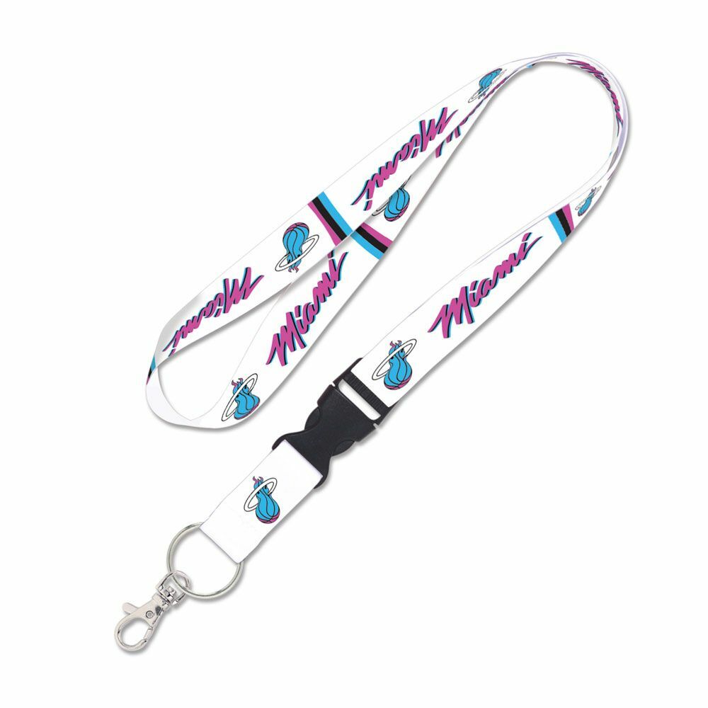 WinCraft 邁阿密熱火隊 24-25 城市版 識別證/證件 掛繩