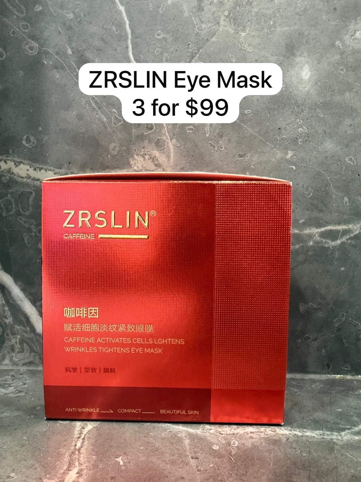 3 ZRSLIN EYE MASK $99