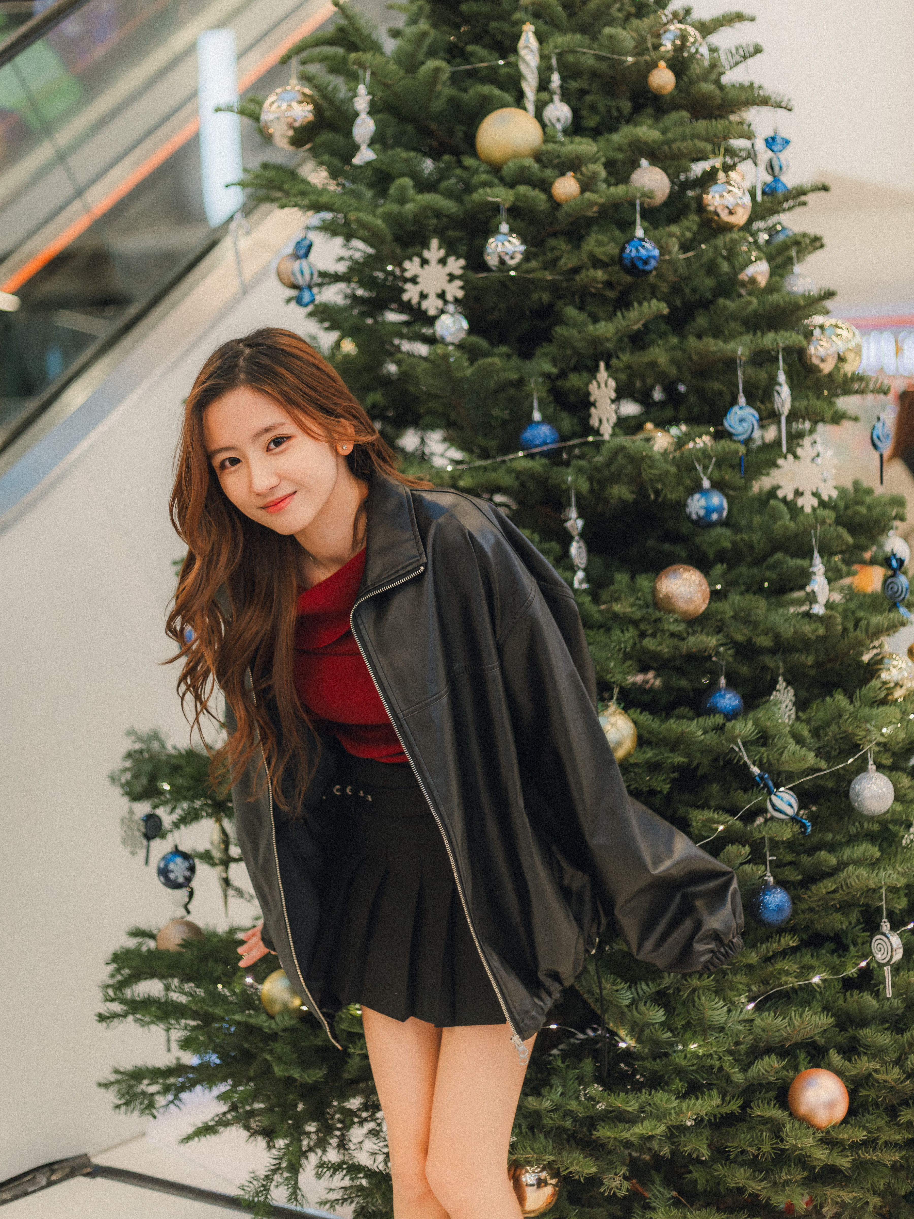 軟糯～寬鬆皮革外套