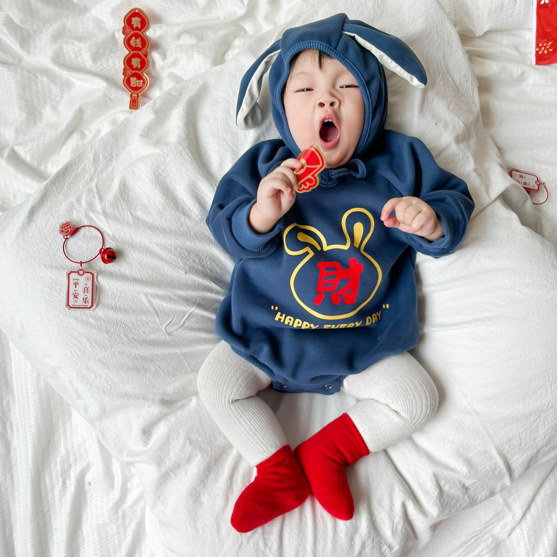 韓版新年3色爬服