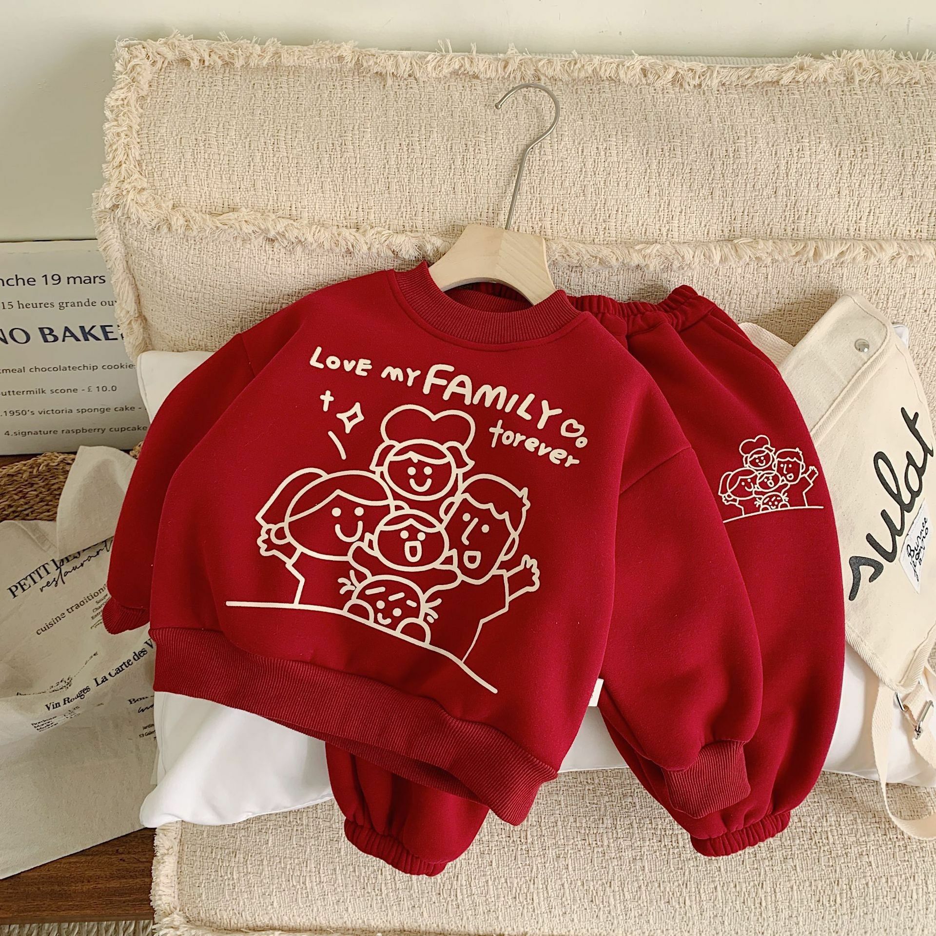 韓版 新年Love my family forever套裝