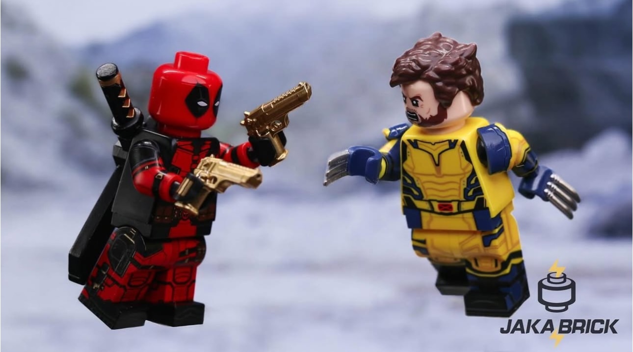 【Jaka Brick】死侍&金鋼狼