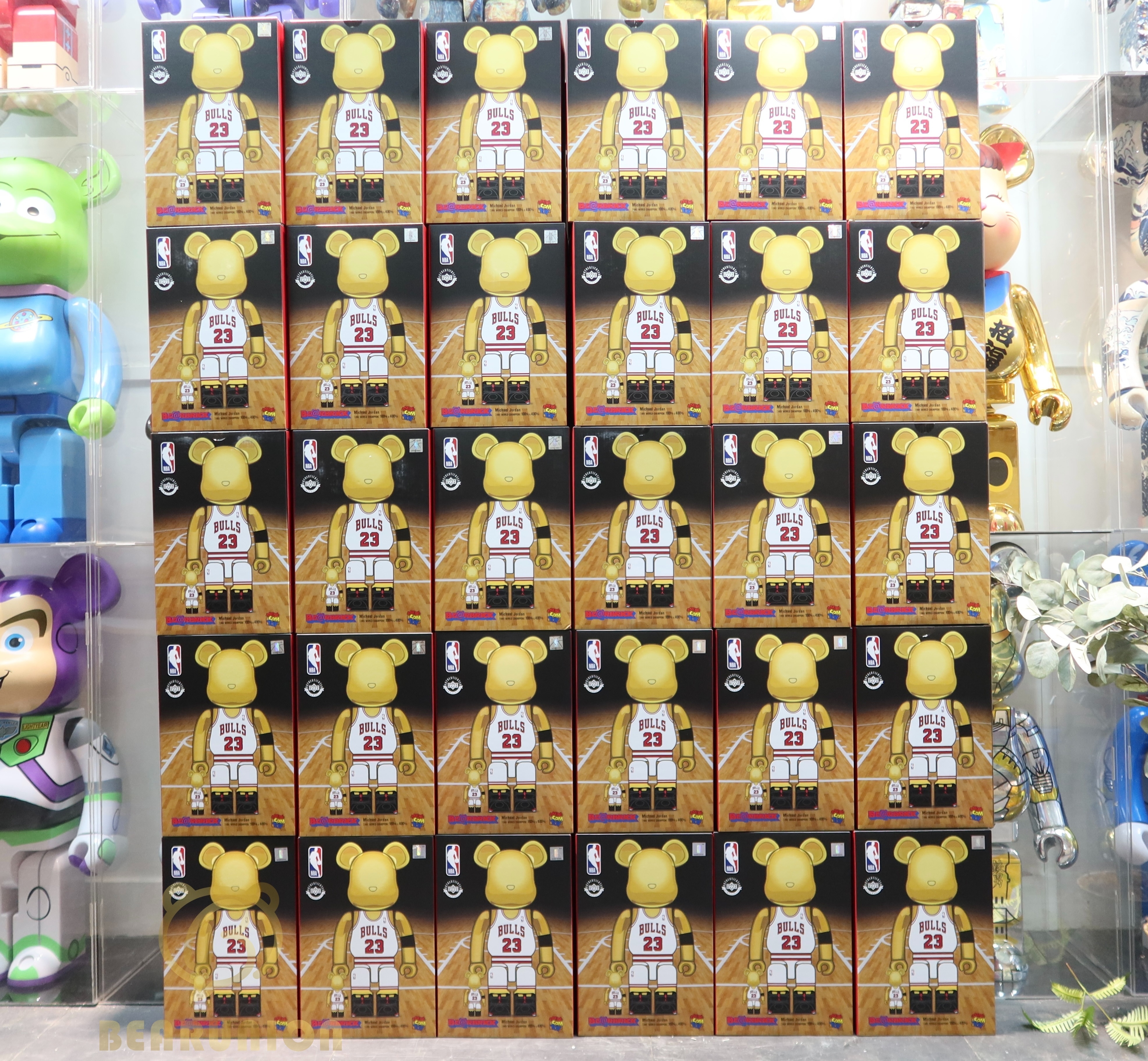 🥇現貨🥇Bearbrick 400% 100% Michael Jordan 1991 WORLD CHAMPION