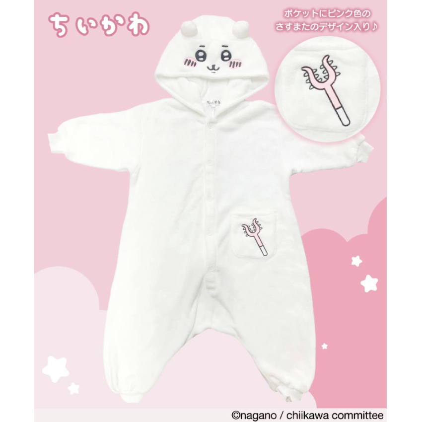 日本 Chiikawa 兒童長袖睡衣