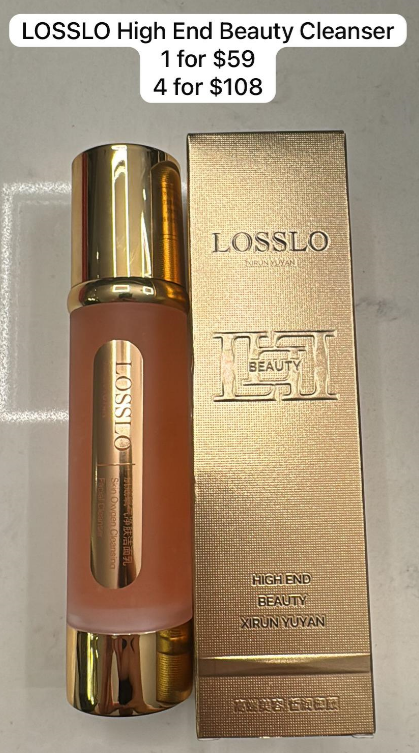 4 LOSSLO HIGH END BEAUTY CLEANSER