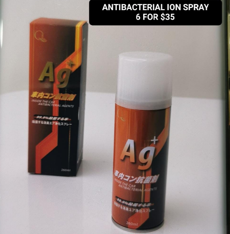 6 ANTIBACTERIAL ION SPRAY