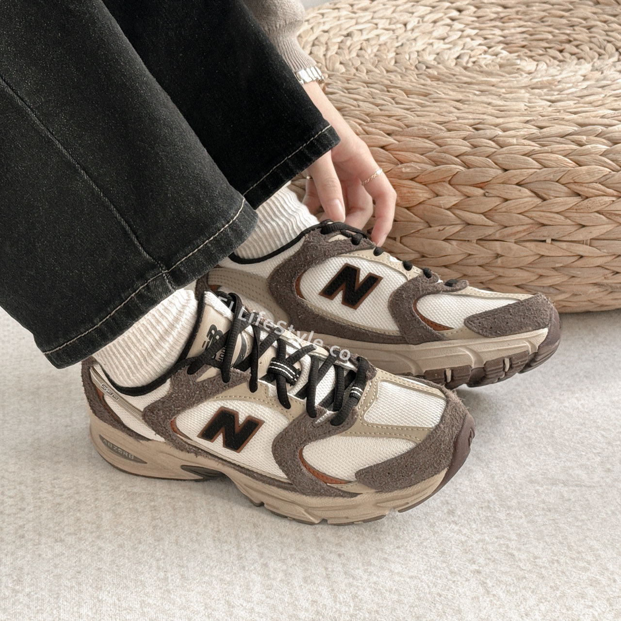 NEW BALANCE 530 NB530 奶油布朗尼 棕褐色 奶油白 黑 男鞋 MR530SNC / 現貨