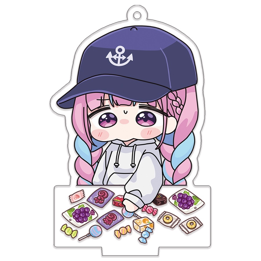 C105「同人代購」「Melonbooks代購」もちみこ - あくたんの「これ、あげる...」アクリルスタンドキーホルダー 立牌/掛件