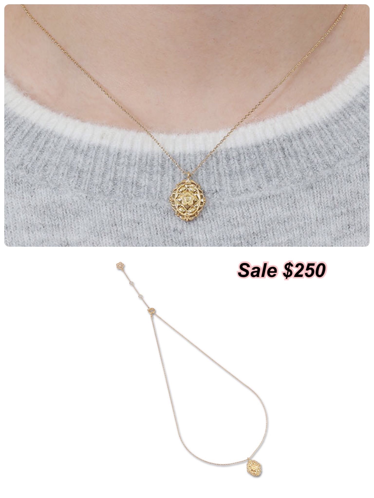 Mary Quant 復古風耳環/頸鏈 on sale