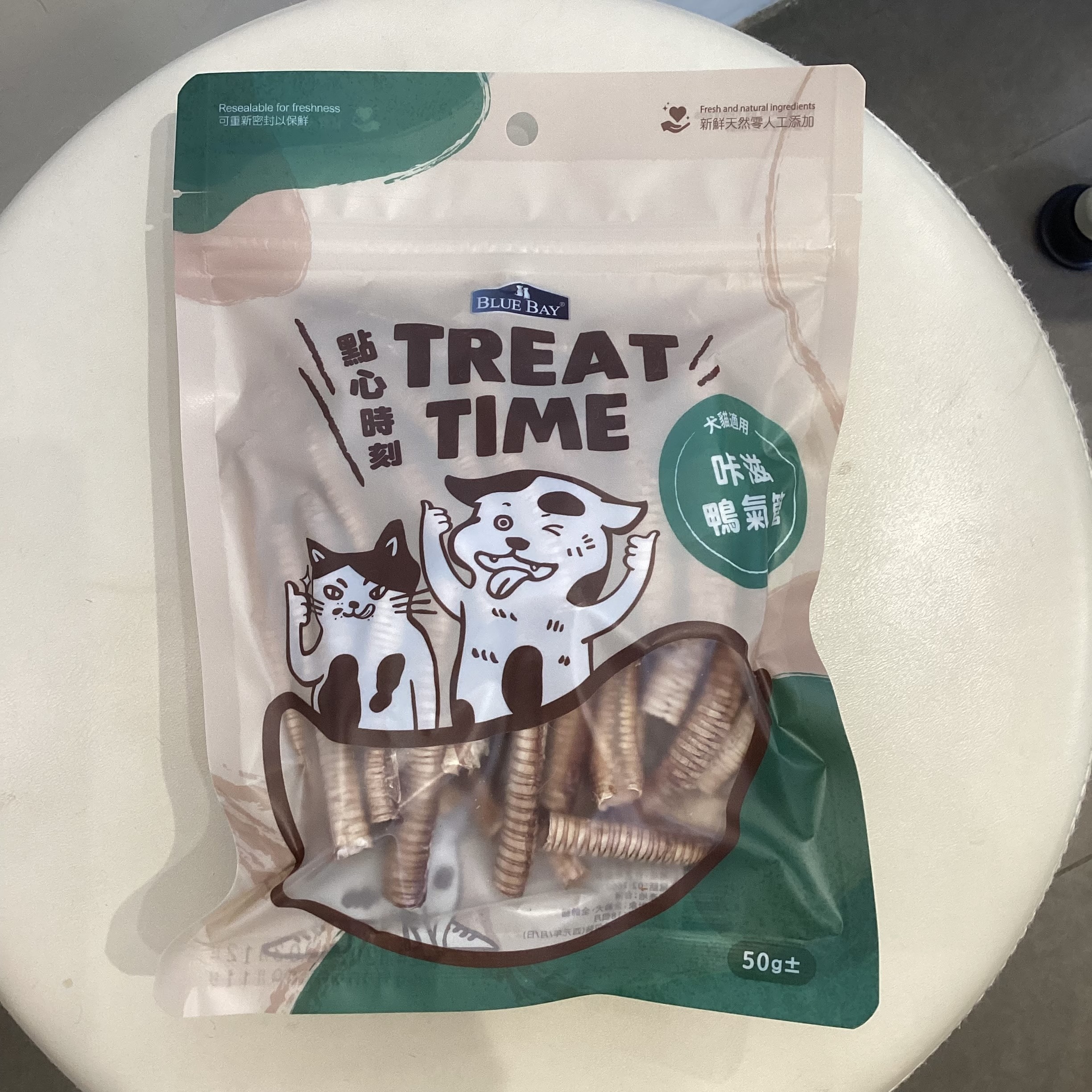 Blue Bay 天然貓狗小食 - 鴨氣管