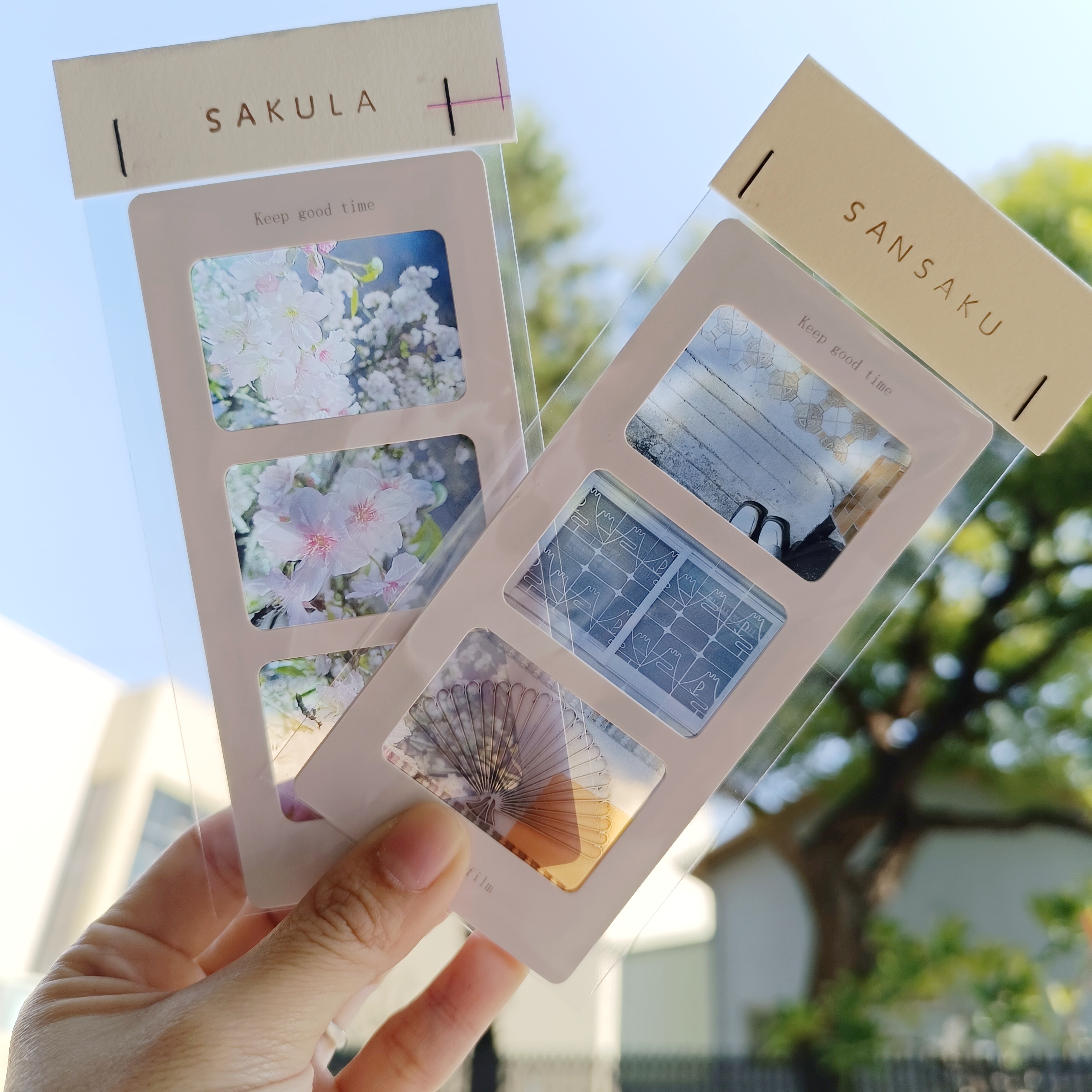 fafa製造所．散步看櫻花 幻燈片書籤 SANSAKU散策/SAKULA櫻花