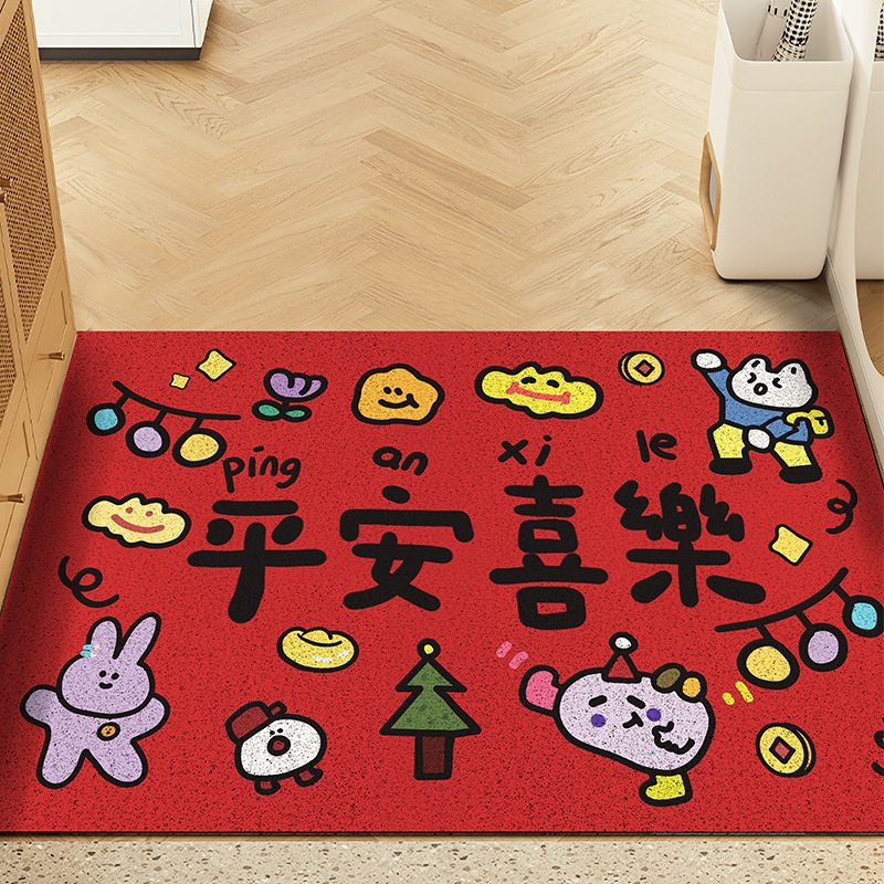 《5467》新中式風玄關絲圈地墊(絲圈)