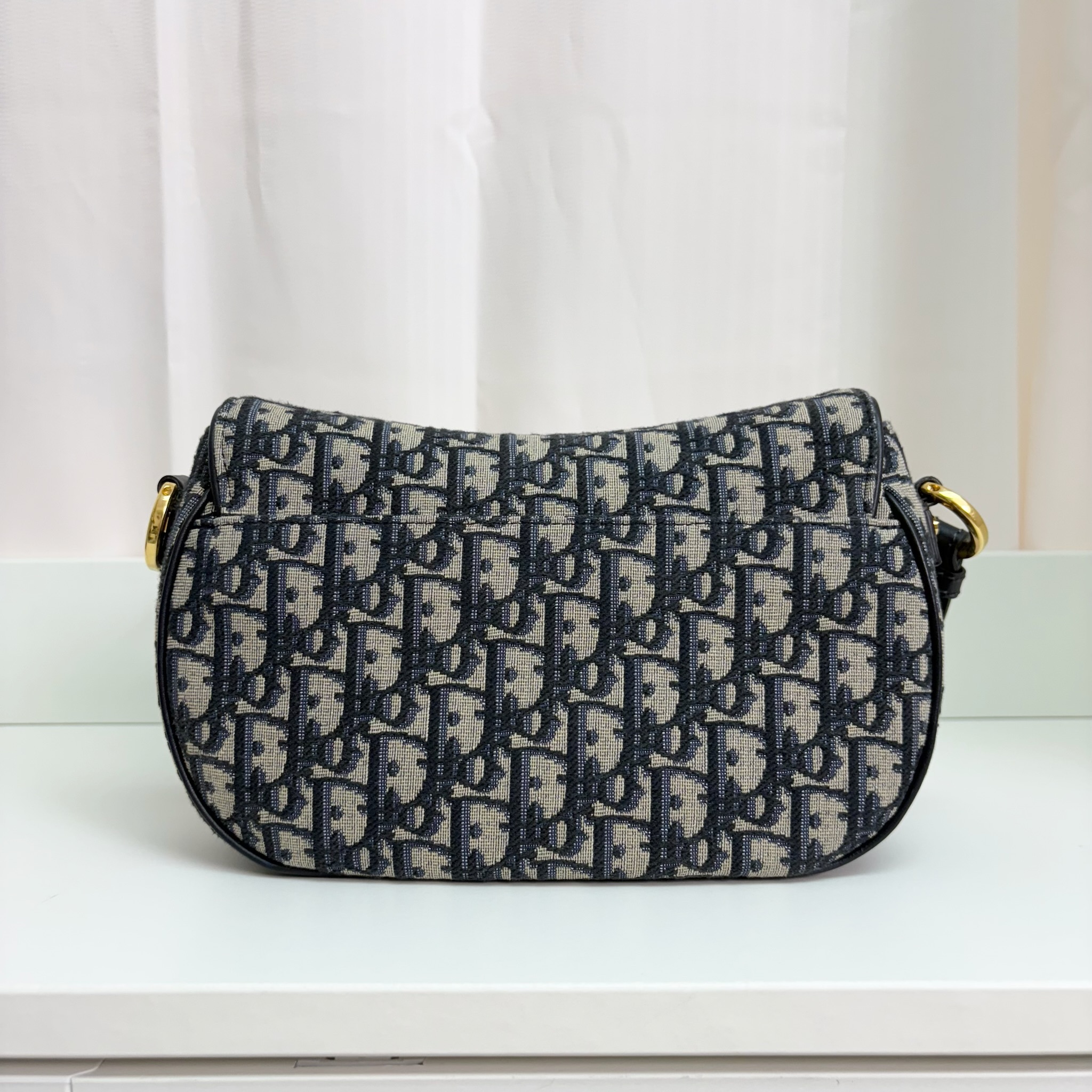 Dior CD Becase Bag - Blue / Ghw