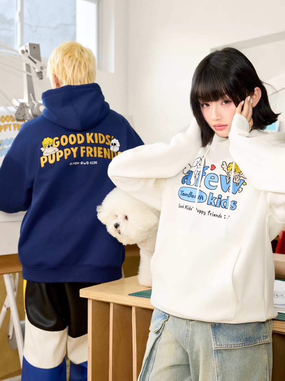 AFGK x Tombonia 丘比特愛神小狗帽T A FEW GOOD KIDS