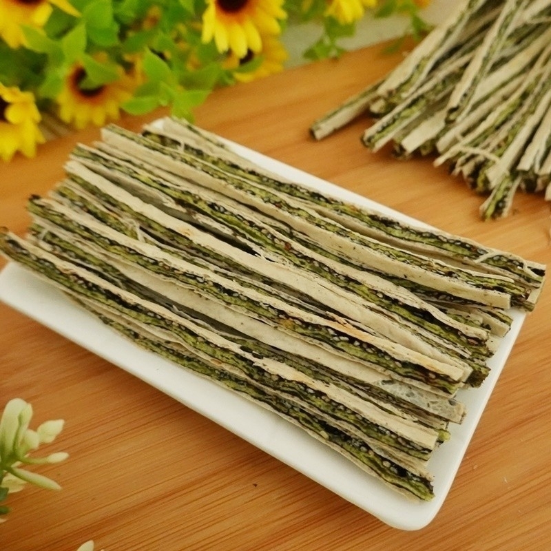 瘋熊嚴選愛海味系列-海苔黑芝麻雙層夾心絲-150g