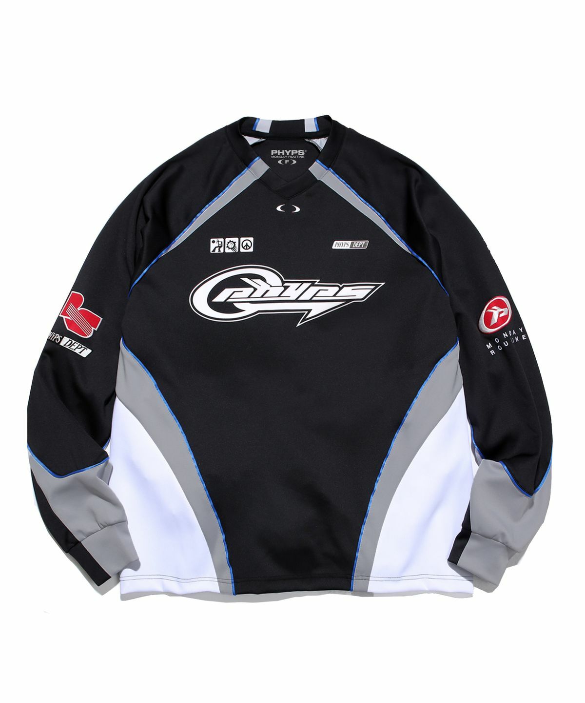 PHYPS MASH MOTORCYCLE RAGLAN LONGSLEEVE