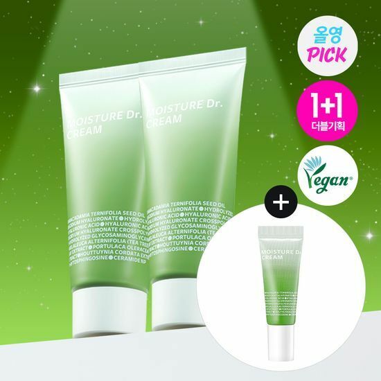 《Olive young連線》ISOI 100-hour Moisture Dr. Cream 50mL 1+1 Special Set+10ml