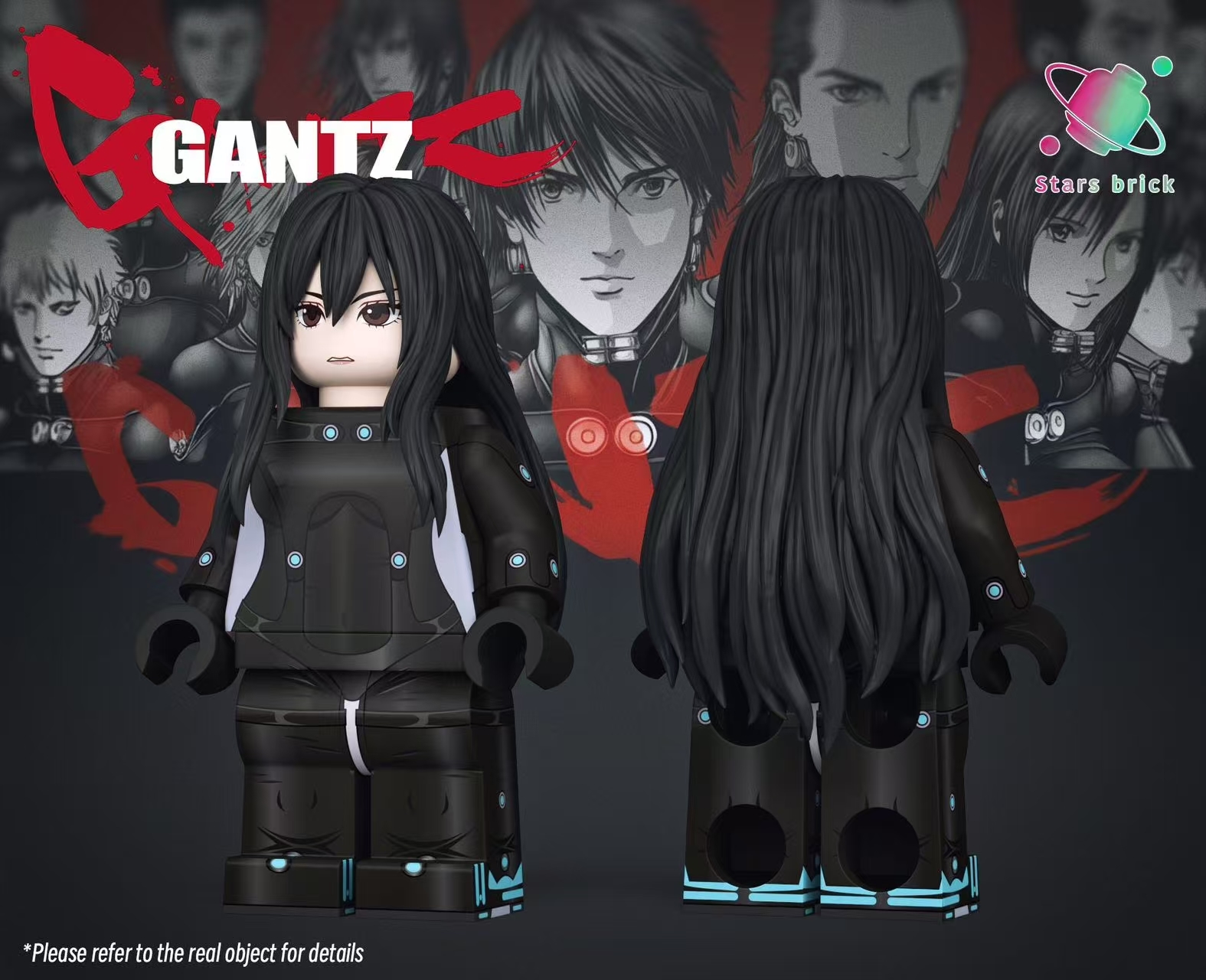 [StarsBrick][In Stock] Gantz -  Reika [PAD+UVprinted]