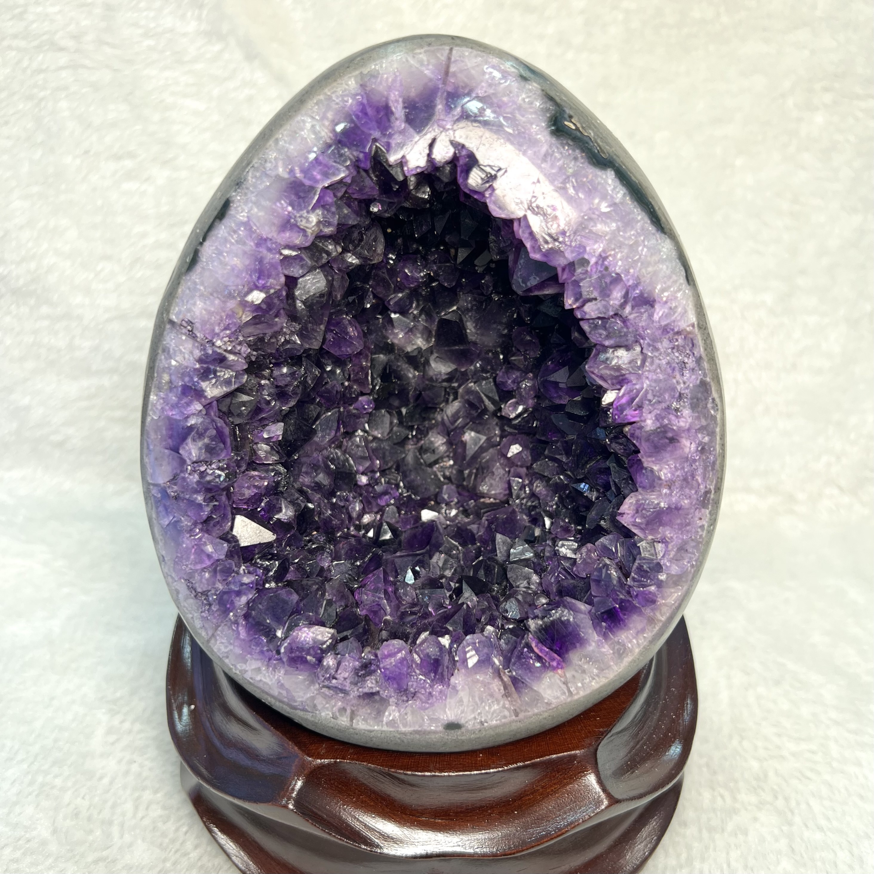 紫晶恐龍蛋 #H560