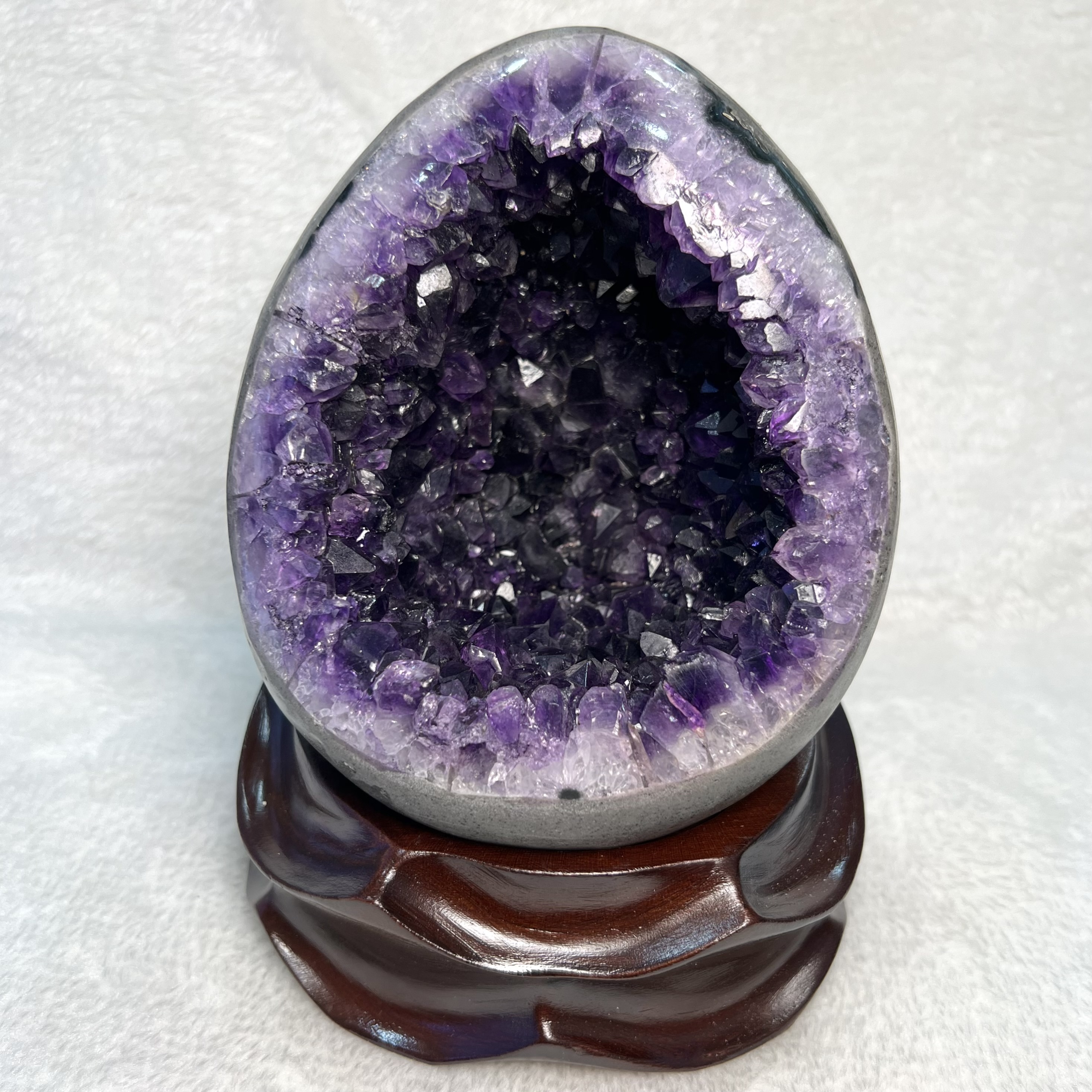 紫晶恐龍蛋 #H560