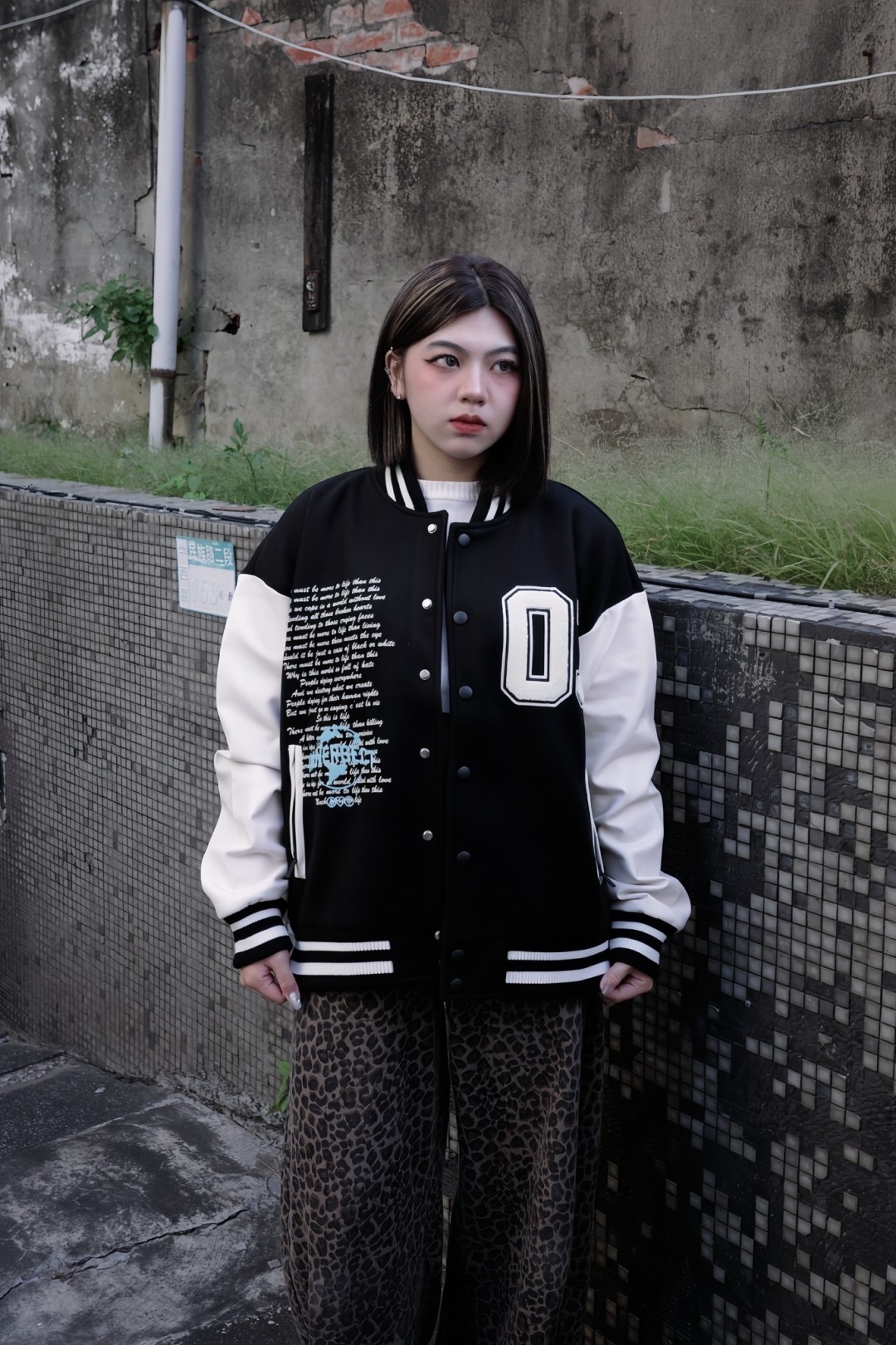 Innersect 24fw 重磅 刺繡 地球 貼布 棒球外套 三生萬物 inn24fwtjk147