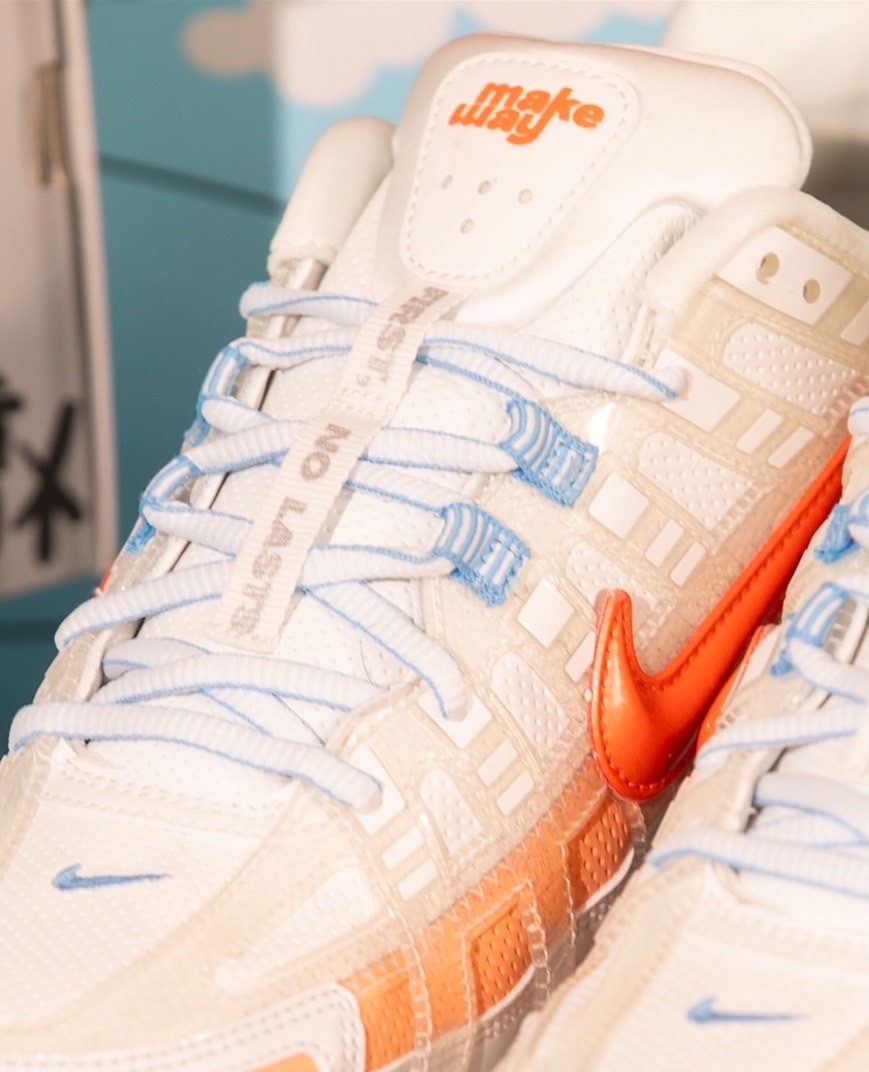 Makeway x W Nike P-6000 "Party 6000" 聯名款 夏日派對 白 橘 藍 復古 慢跑鞋 HF3283100