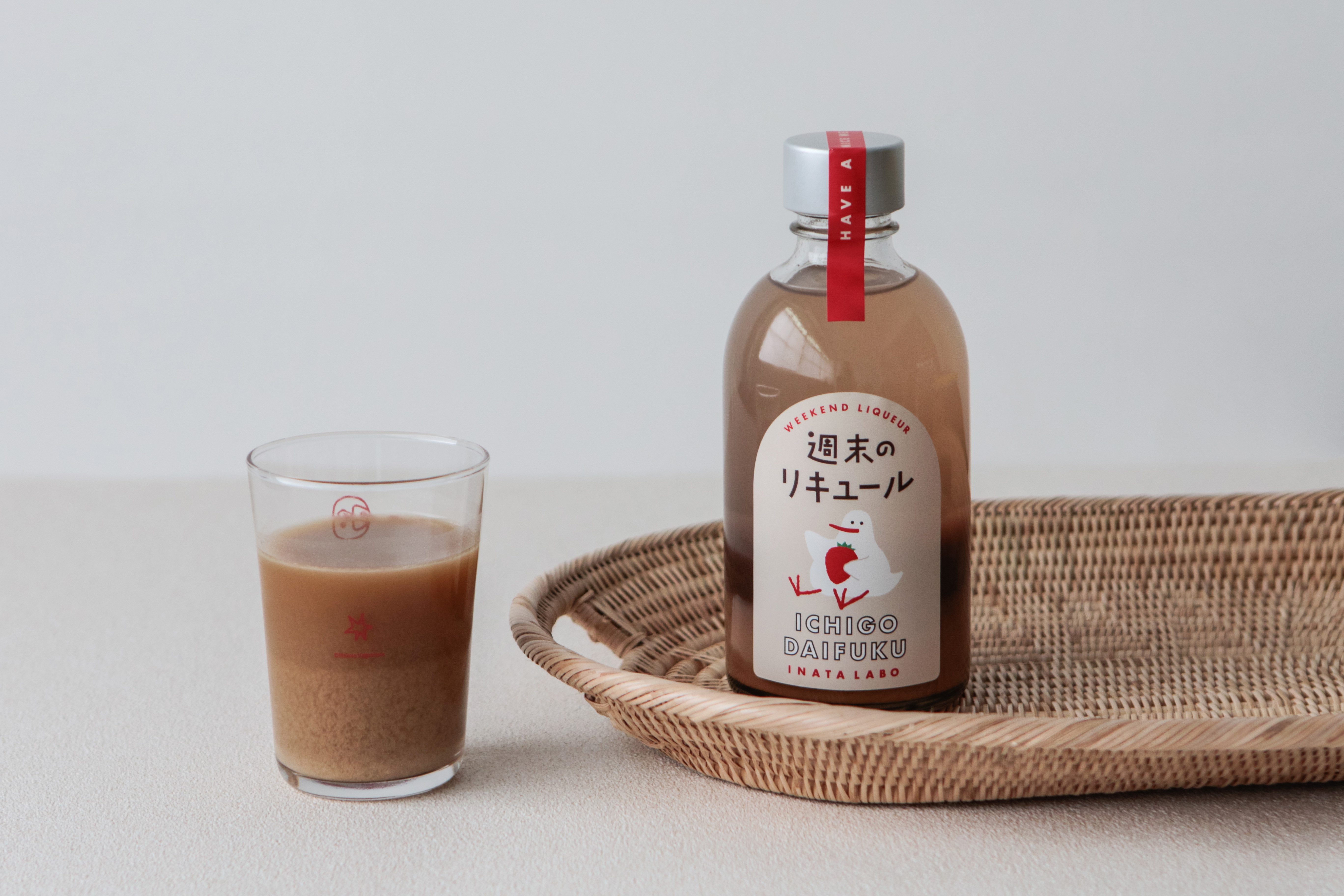 週末的利口酒 草莓大福