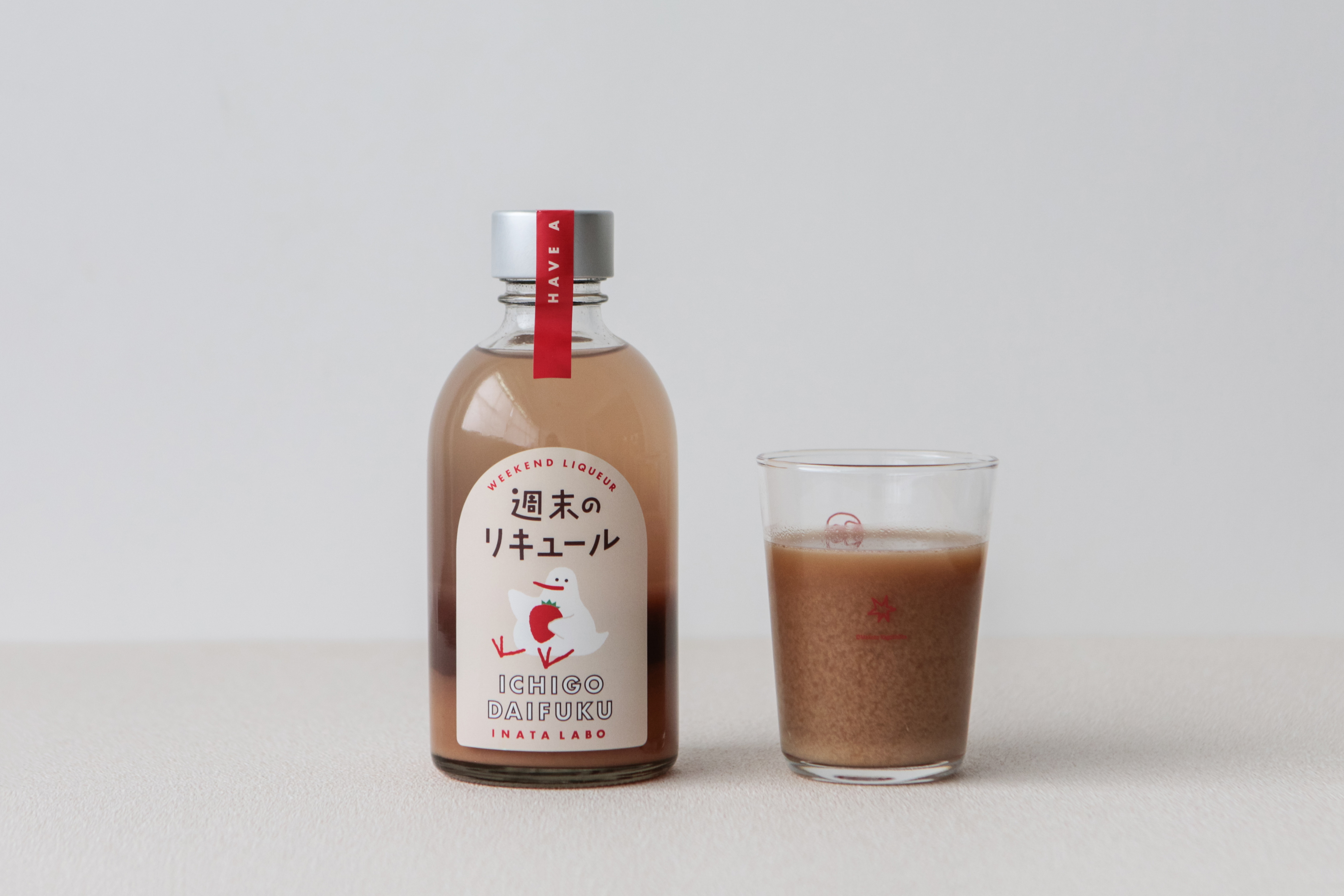 週末的利口酒 草莓大福