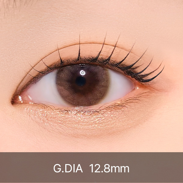[月拋] LENSSIS 1 Month DAHLIA Brown 月拋彩妝隱形眼鏡｜每盒2片