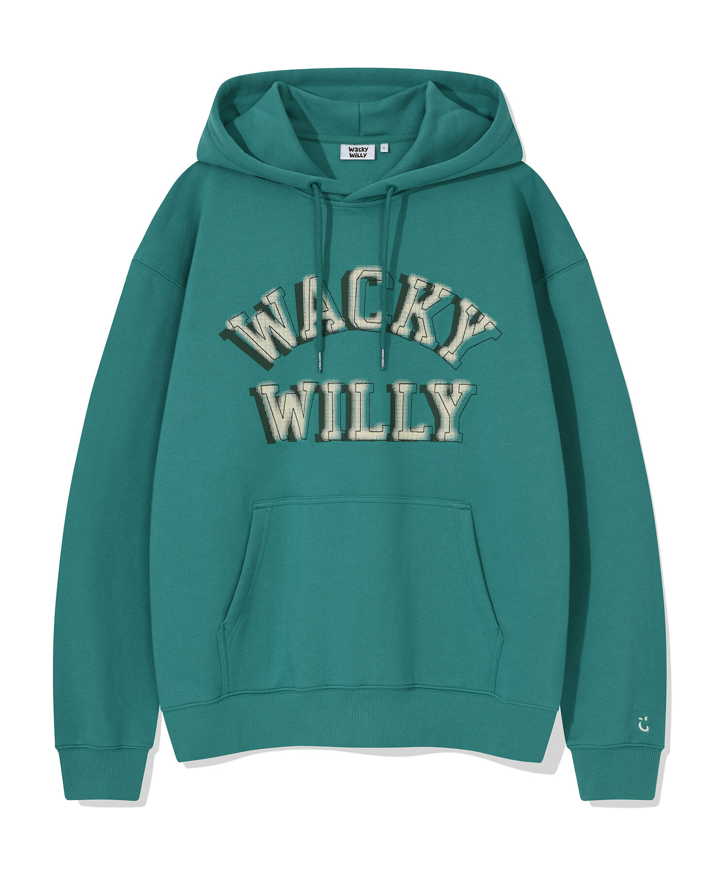 WACKY WILLY LETTERING GRAPHIC HOODIE