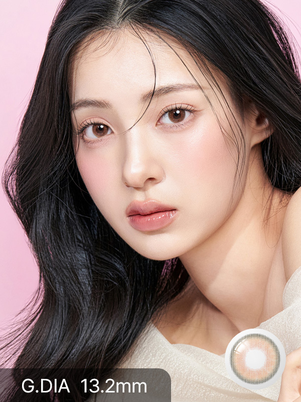 [月拋] LENSSIS 1 Month Blooming Brown 月拋彩妝隱形眼鏡｜每盒2片