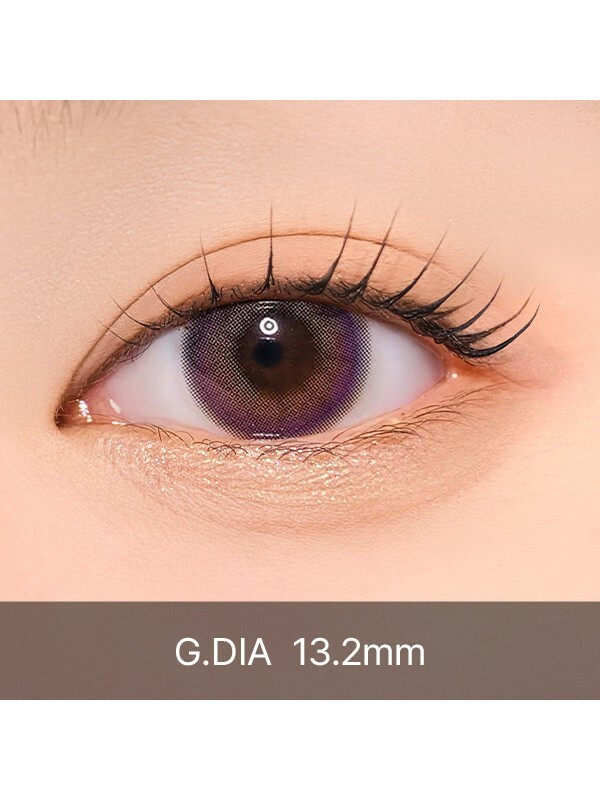 [月拋] LENSSIS 1 Month Blooming Violet 月拋彩妝隱形眼鏡｜每盒2片