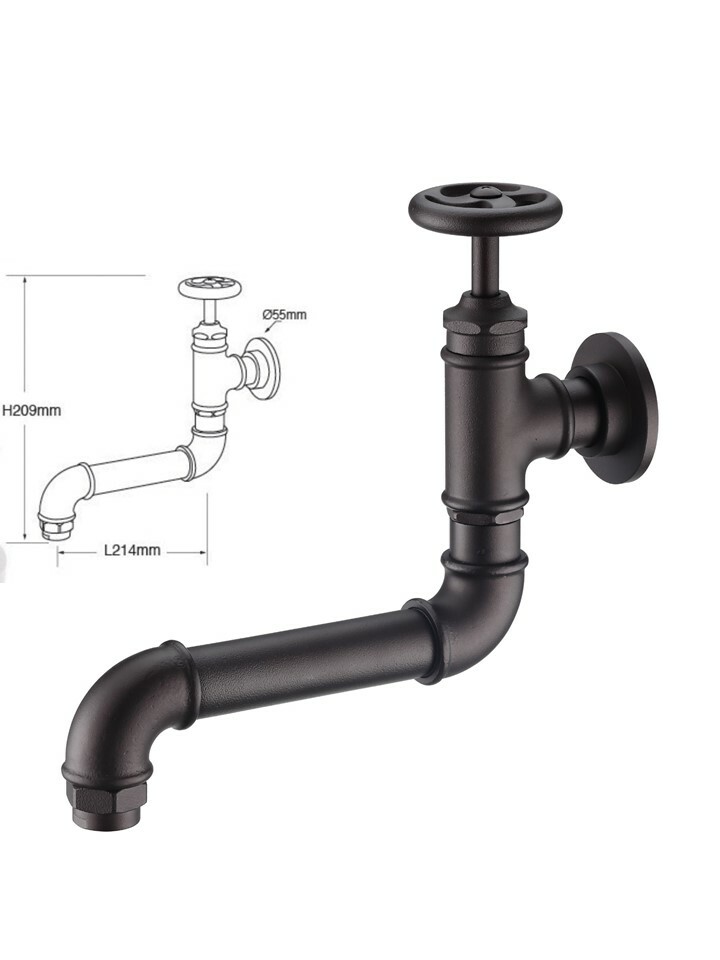 A1CH-27古典壁式自由栓