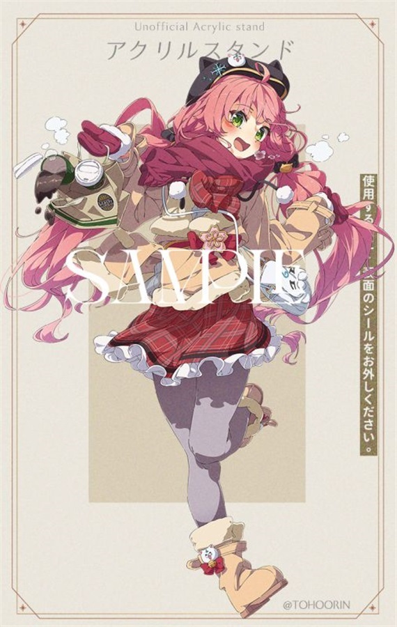 C105「同人代購」「Melonbooks代購」TOHOORIN - 「さくらみこ」デート18CMアクリルスタンド 立牌