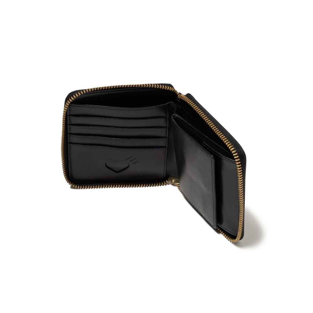 HUMAN MADE 2024 A/W LEATHER ZIP WALLET - PRE ORDER ITEM (預訂中)