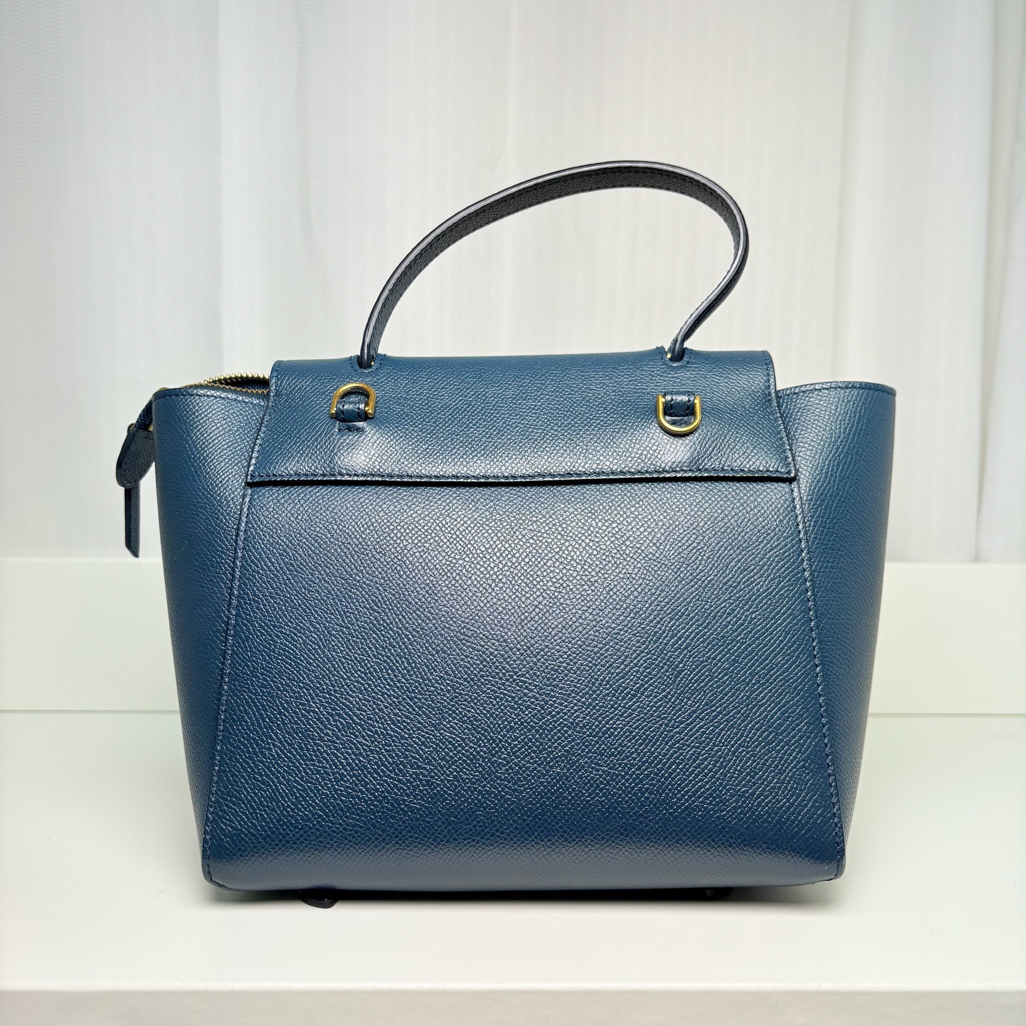 Celine Nano Belt Bag - Blue / Ghw