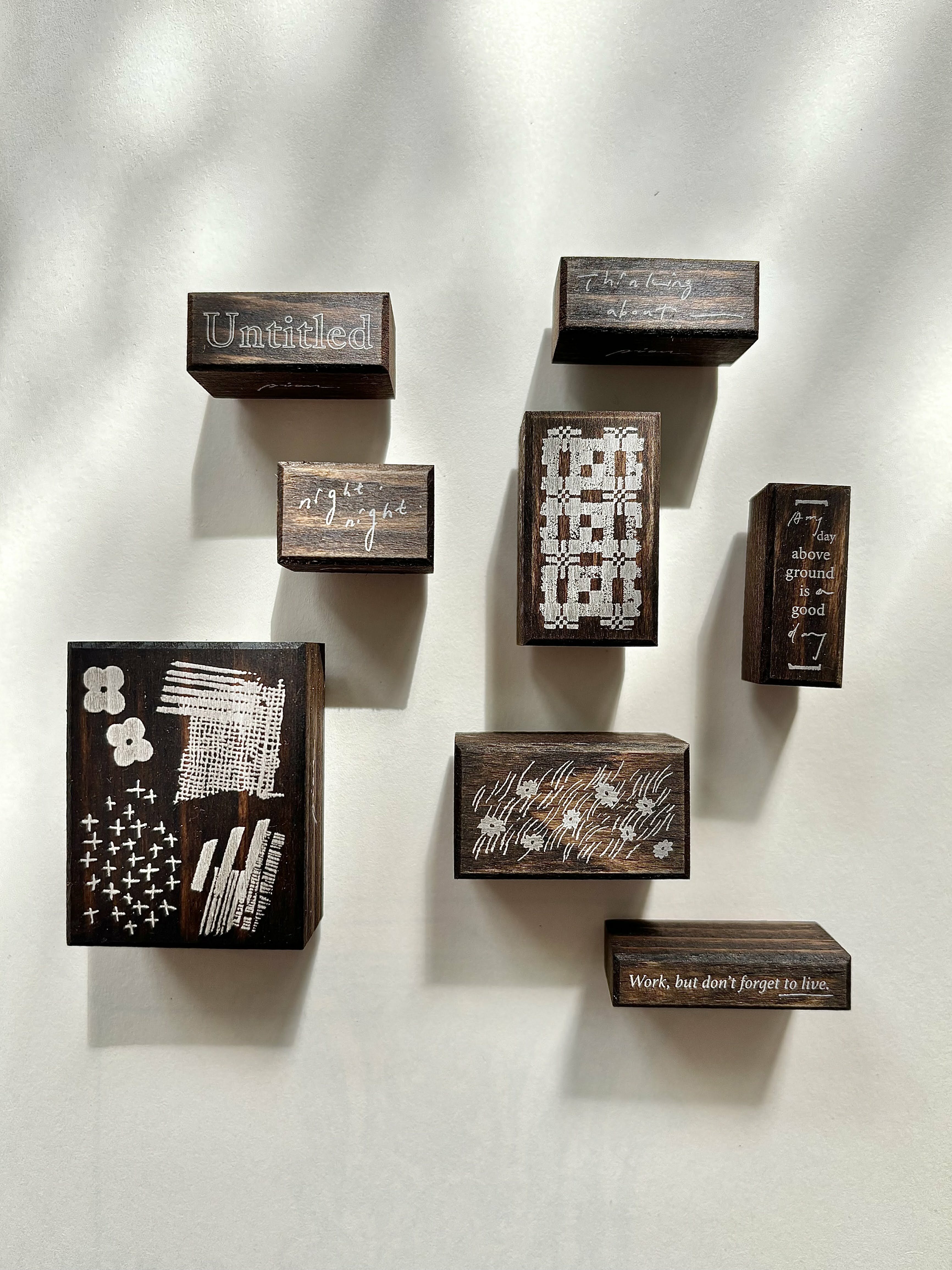 Pion．Deco_vol.2 染木印章 共八款