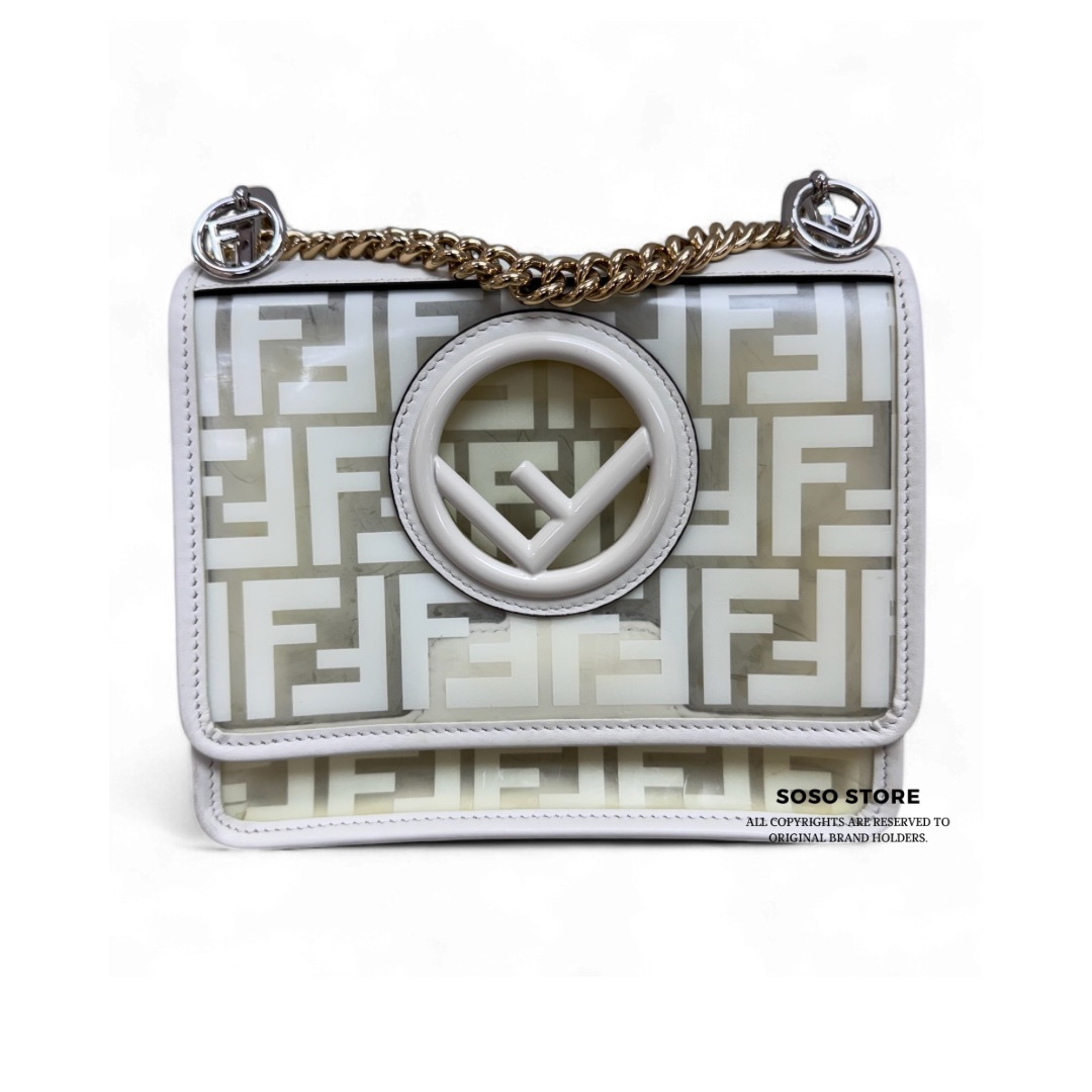 Fendi Kan I Small - White / Ghw