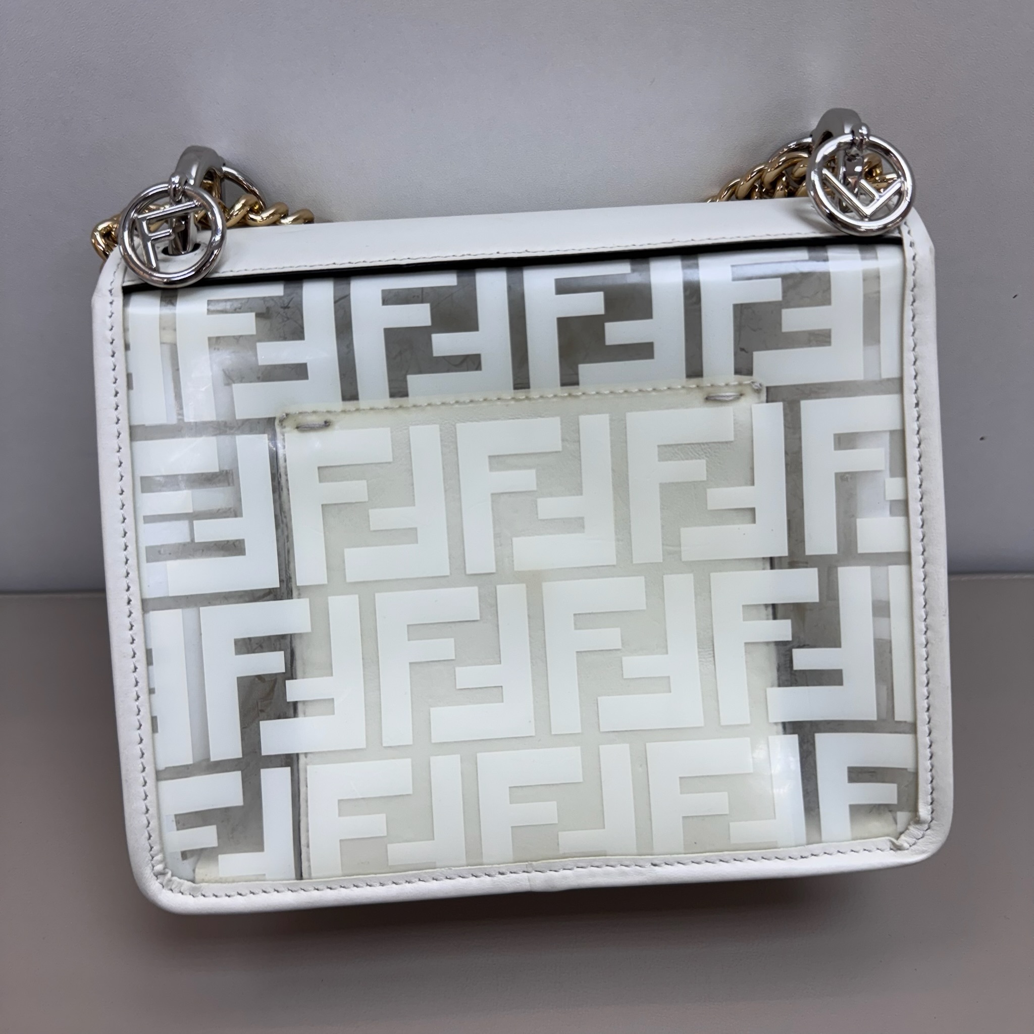 Fendi Kan I Small - White / Ghw