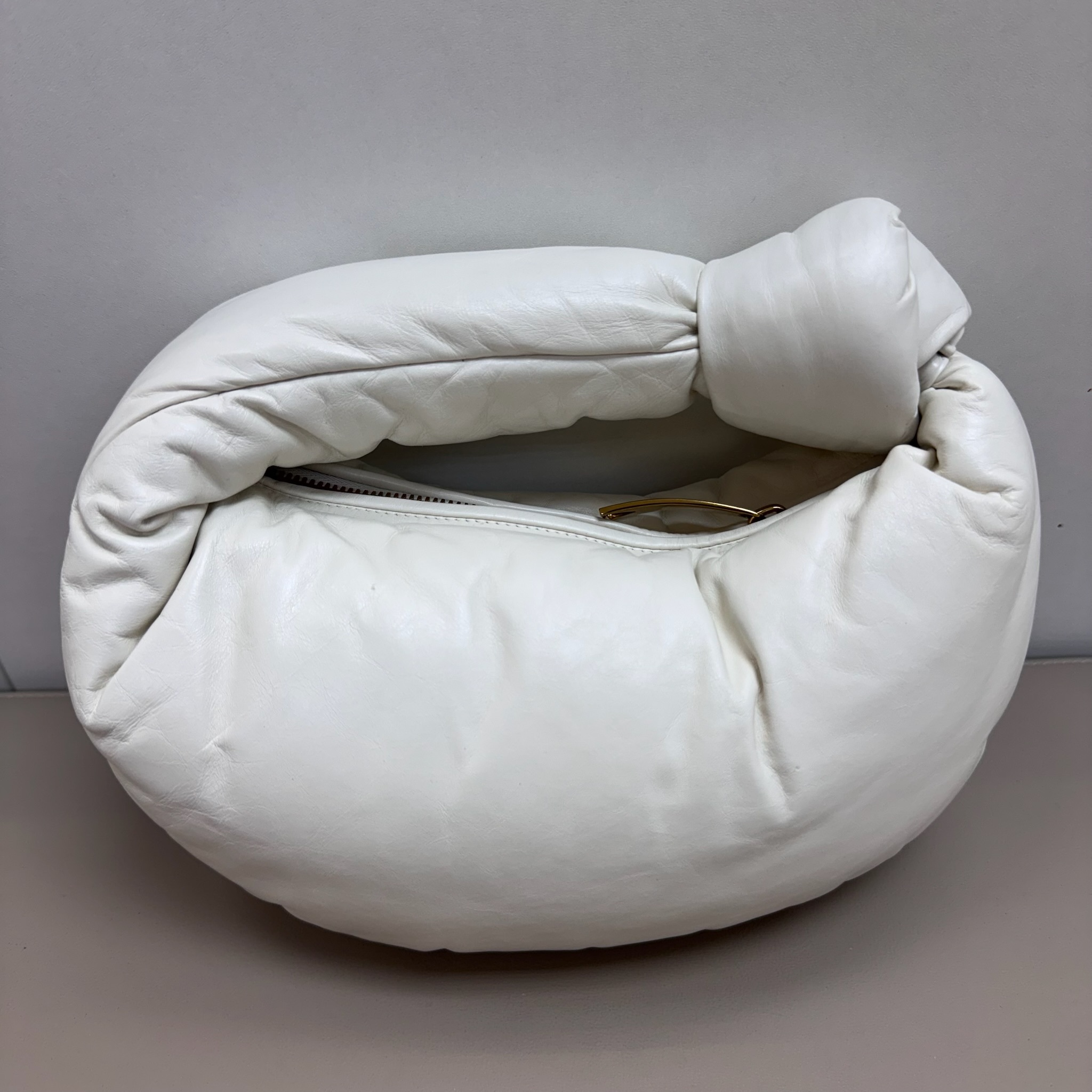 BV Knotted Mini Jodie - White / Ghw