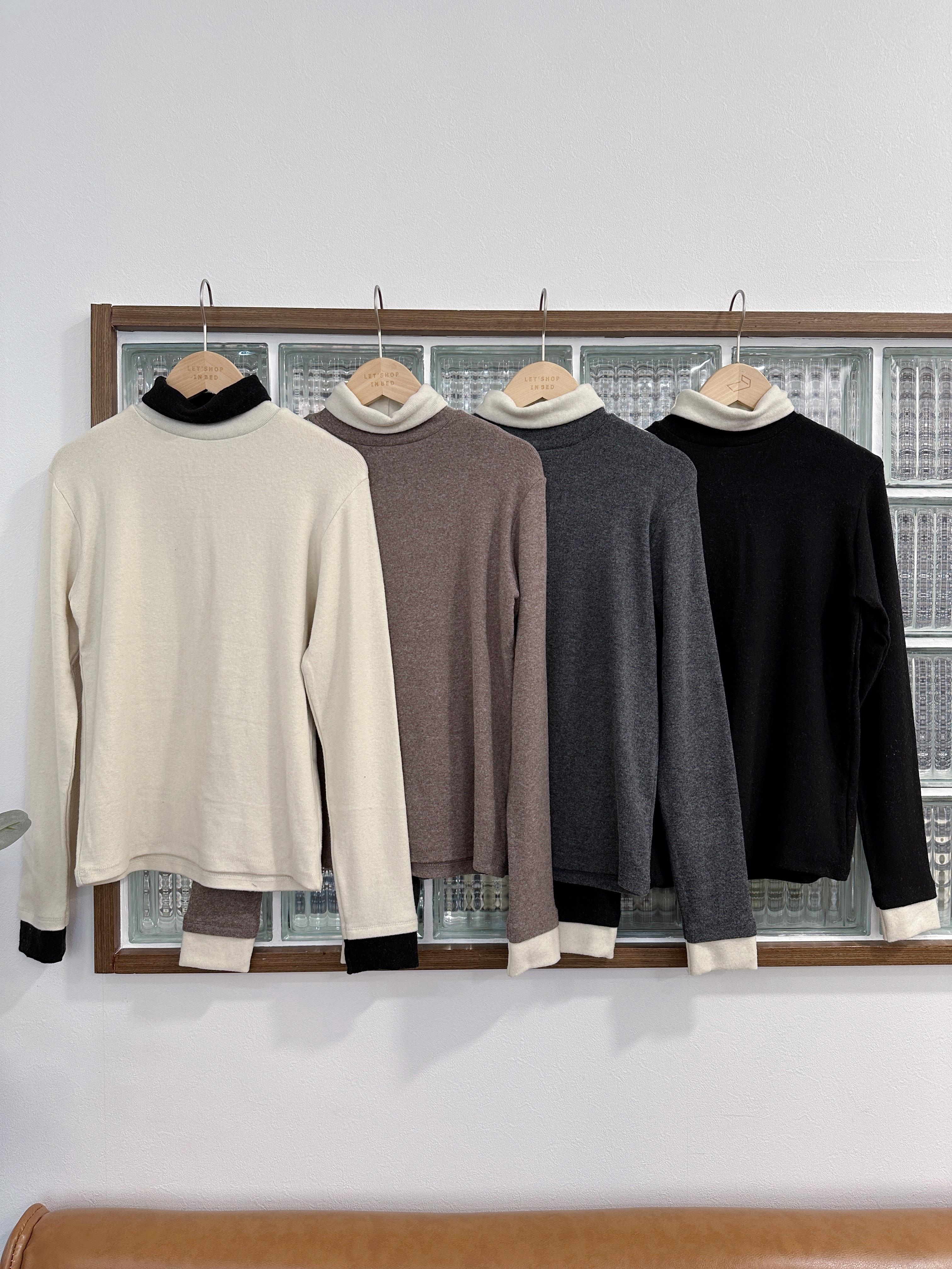 KR852 單穿也很可以拼色樽領TOP-4色