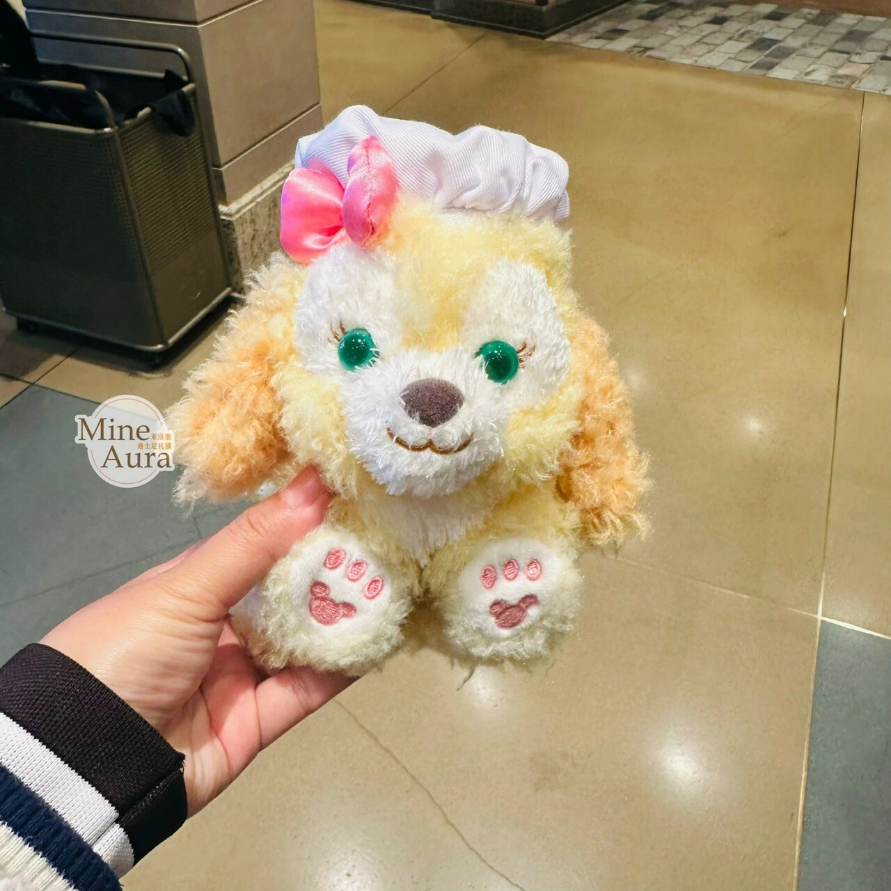 可琦安 餅乾 CookieAnn 絨毛 手環 玩具 -上海迪士尼樂園