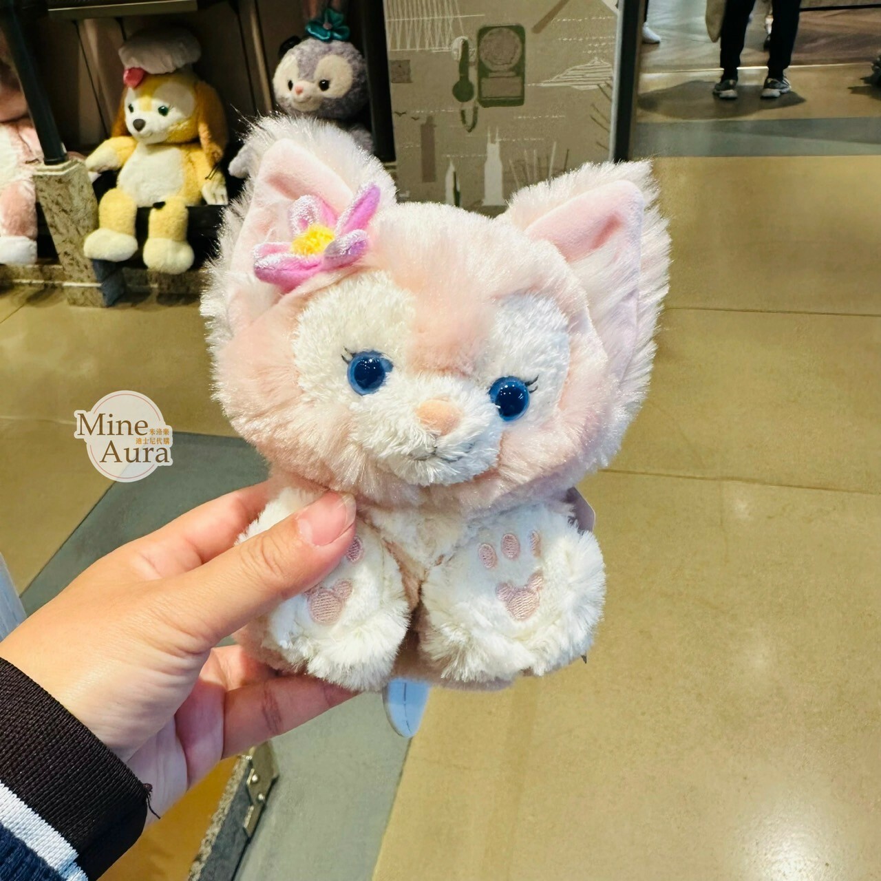 玲娜貝兒 Lina bell 絨毛 手環 玩具 -上海迪士尼樂園