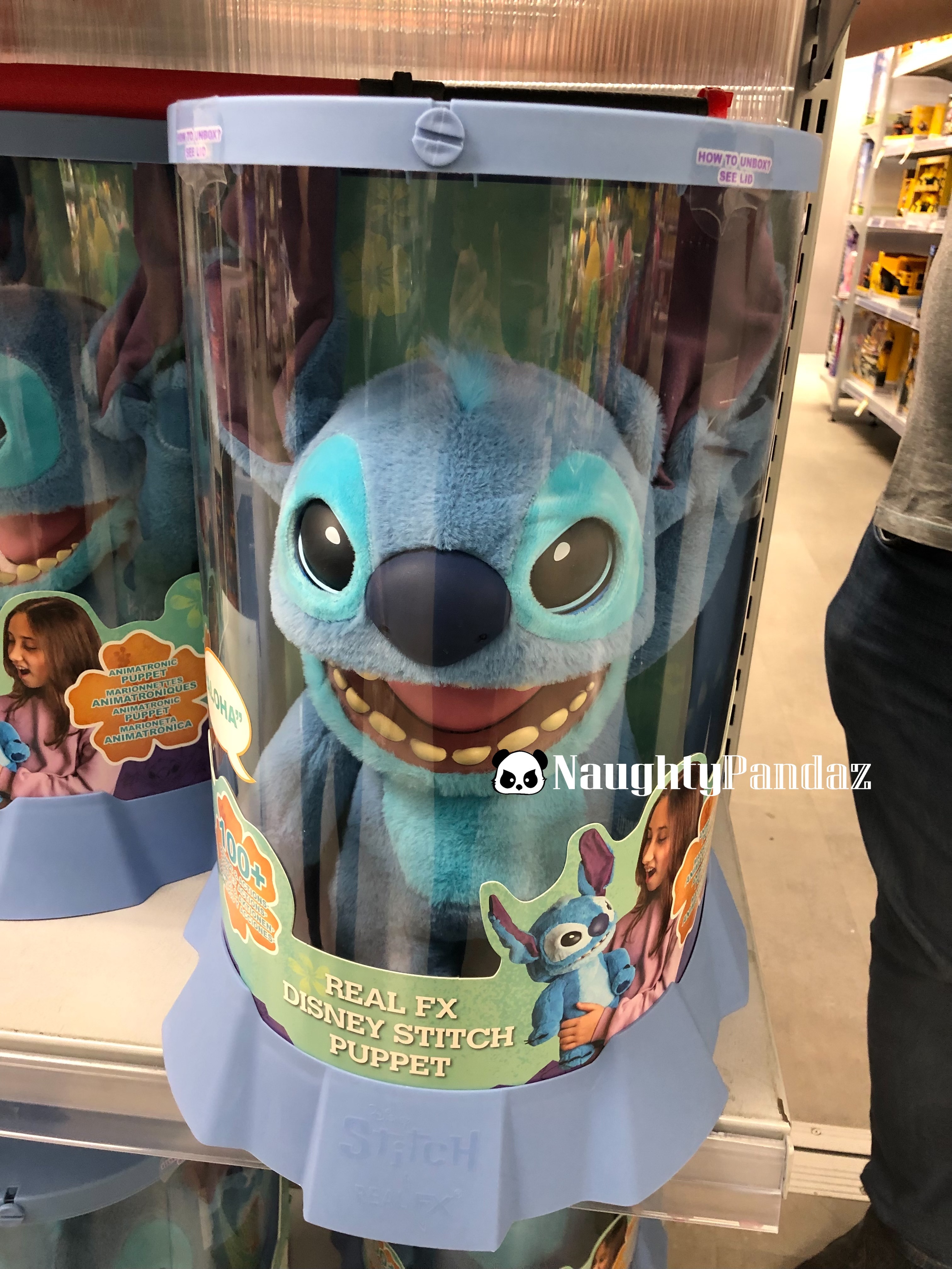 Disney Real FX Stitch 超像真互動45cm 高史迪仔公仔有證書