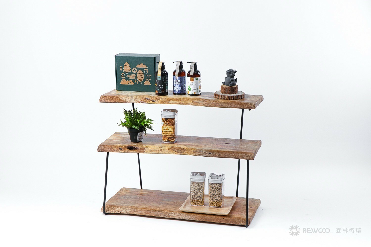 【專屬訂單 FB -張*逸】REWOOD學院風格展示架