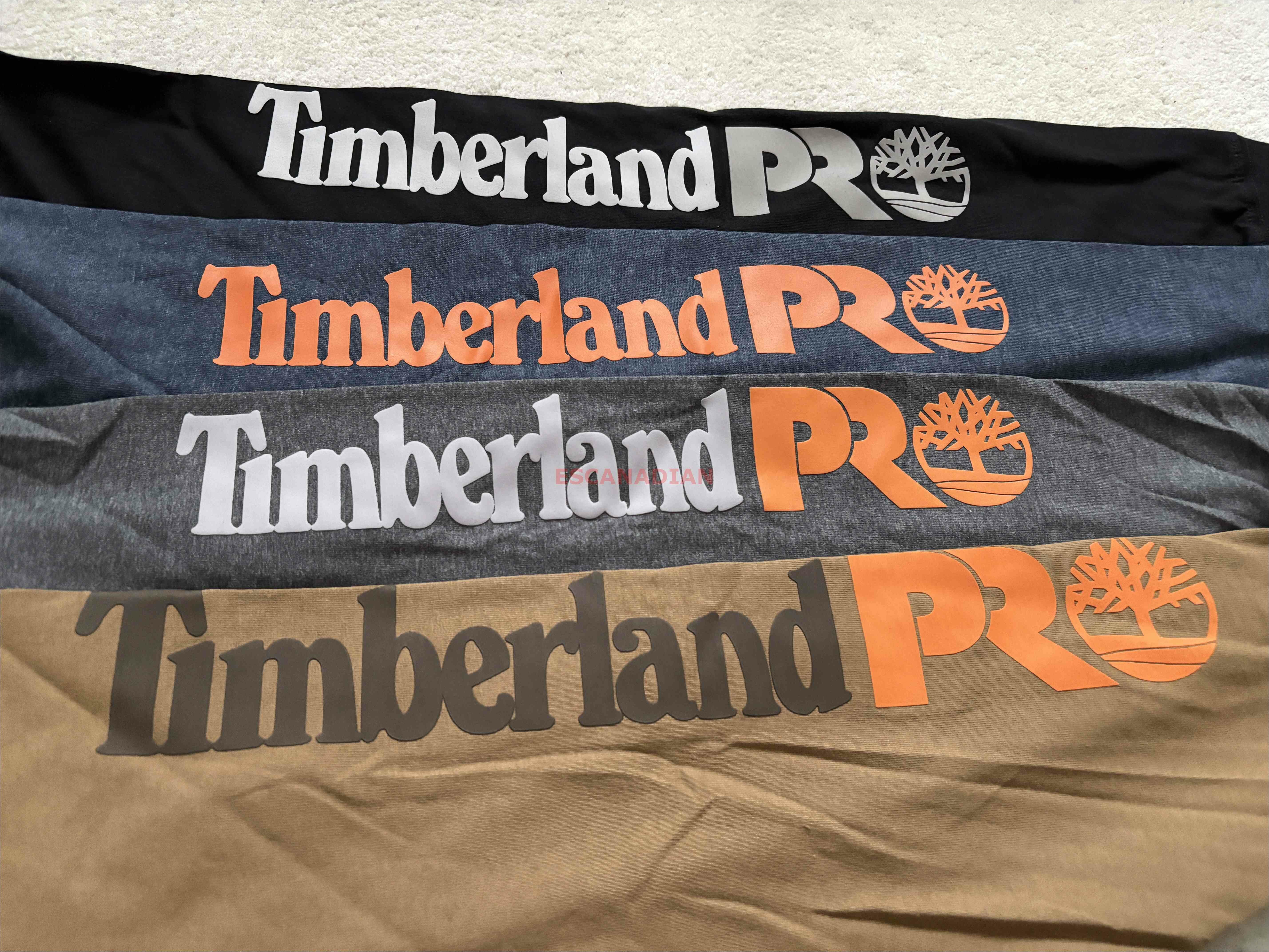 Timberland 大人 Pro系列 工裝 硬挺 經典 手臂字樣 長TEE (4色)