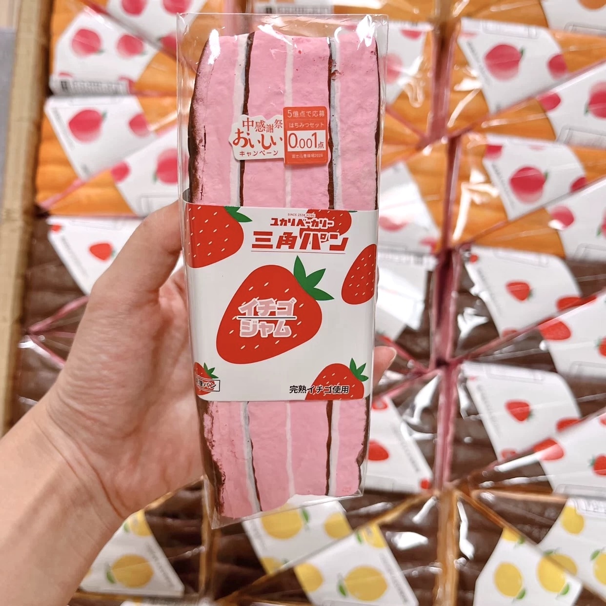 Japan triangle cake squishy