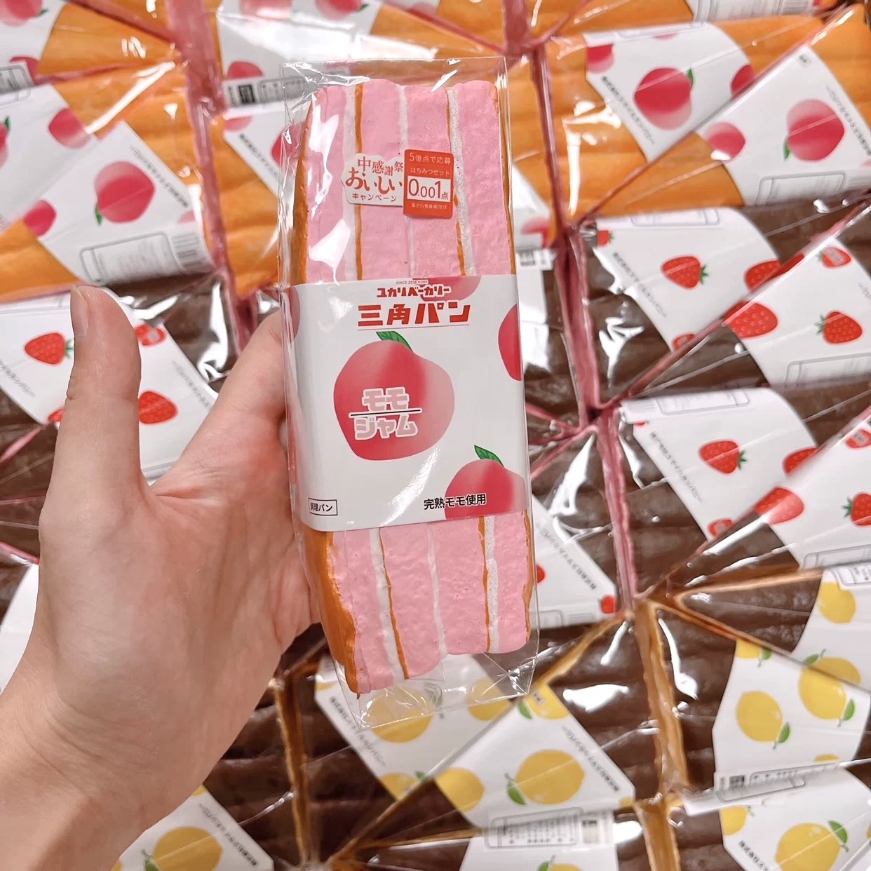 Japan triangle cake squishy