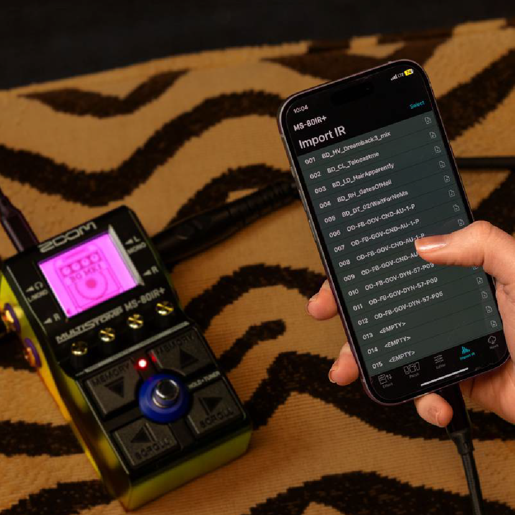 Zoom Zoom / MS-80IR+ 音箱模擬效果器 第 5 張圖片｜三峽效果器