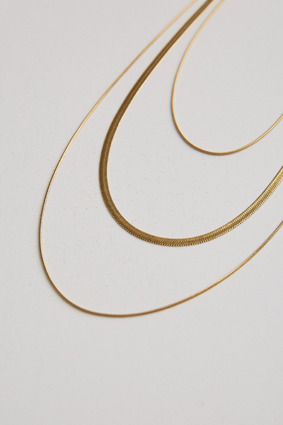 層次感細款蛇鍊